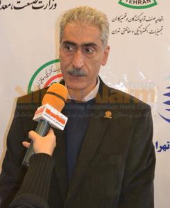 صادق فیض‌آبادی، رئیس اتحادیه الکترونیک و حفاظتی تهران