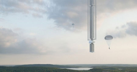 برج Analemma ؛ آسمان خراشی که از یک سیارک در حال گردش معلق می‌شود