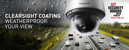 دوربین گنبدی Panasonic با زوم 40 برابر، برای نظارت بر کل شهر