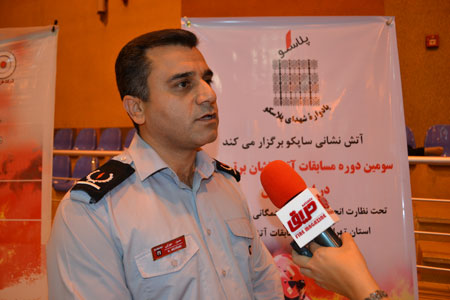 حسین مهرابی، رئیس اداره آتش‌نشانی شرکت ایران خودرو
