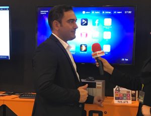 رضا جهانبین  مدیرخاورمیانه و ایران شرکت کیونپ