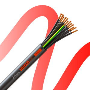 کابل ضدحریق با مقاومتی تا حدود دمای 90 درجه سانتی گراد