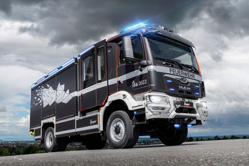 اولین ماشین آتشنشانی مشکی دنیا، کجاست؟