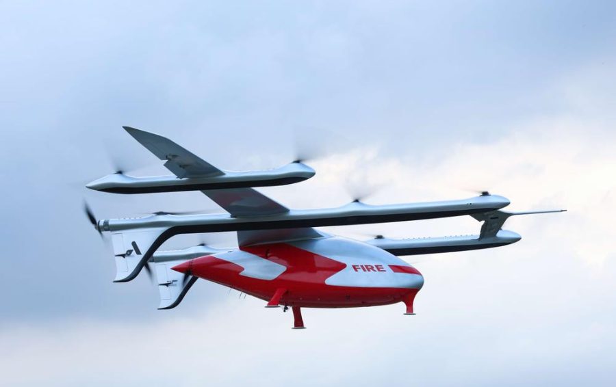 با این هواپیمای اطفا حریق خودران نواحی وسیع تر با سرعت بالاتر اطفا کنید