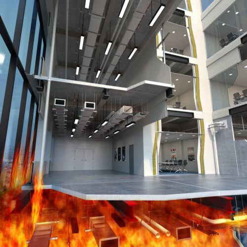 حفاظت حریق پسیو : 4 حوزه اصلی حفاظت پسیو ساختمان در برابر آتش کدامند؟