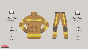 سبک ترین لباس آتشنشانی رزنباور مدل GAROS G10 TR