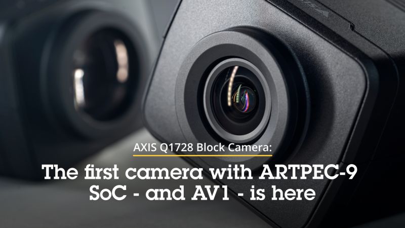 کاهش پهنای باند با نسل جدید تراشه AXIS حیرت آور است!