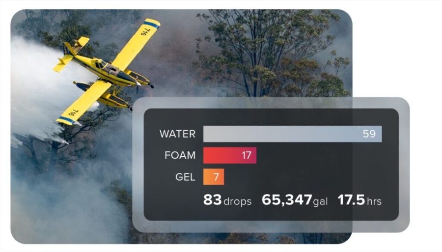 نسل نوین مدیریت هوشمند عملیات اطفای حریق هوایی
