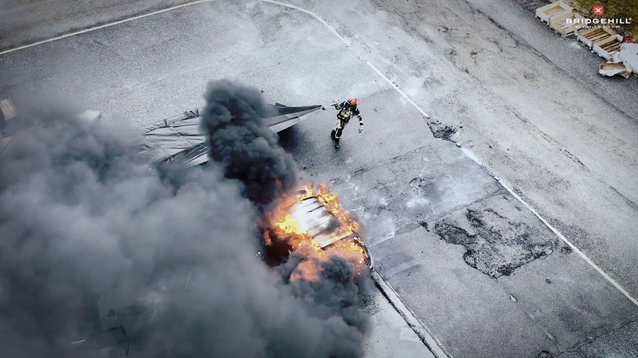 پتوی اطفا حریق مخصوص آتش‌سوزی خودروی برقی