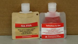 کوله‌پشتی‌ آتشنشانی افزایش کارایی با استفاده از ماده‌ی ترکننده